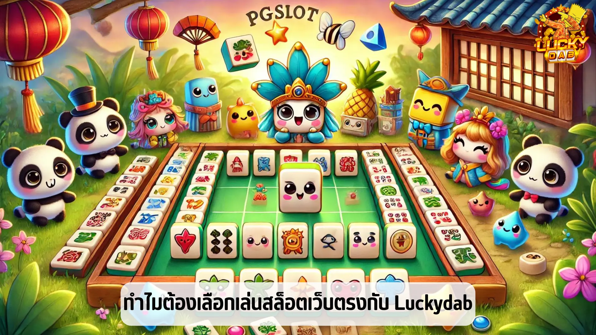 ทำไมต้องเลือกเล่นสล็อตเว็บตรงกับ Luckydab